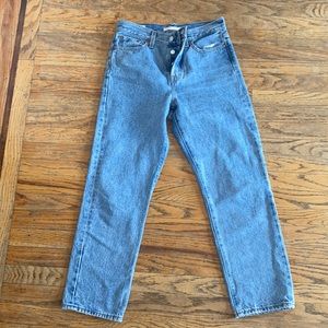 Levi’s Light wash wedgie fit jeans